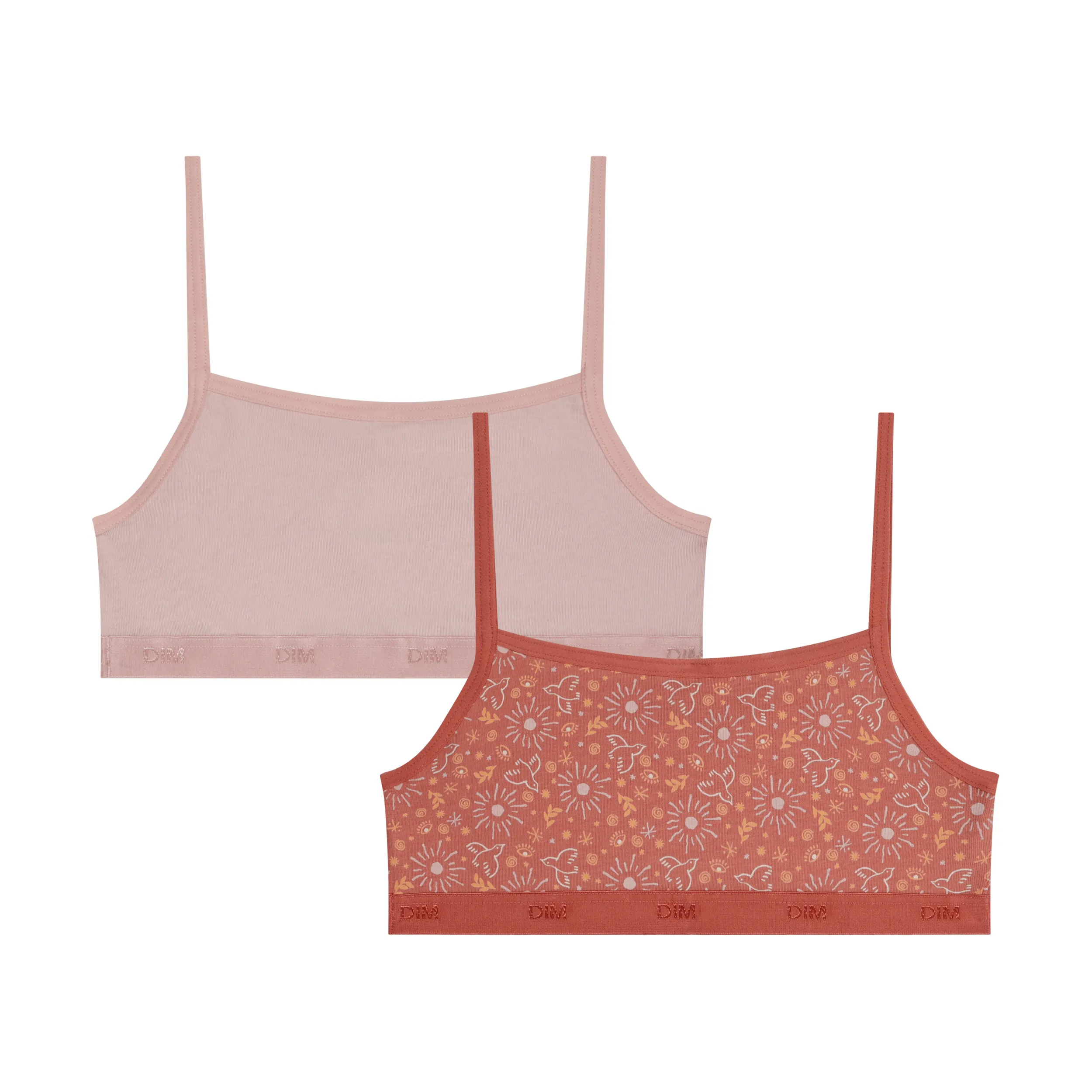 Brassières D0C84C2 fille rose Dim Brassières D0C84C2 fille rose Rose pastel