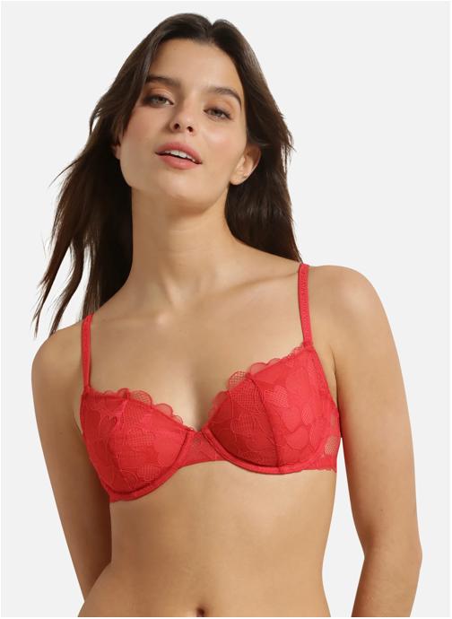 Dim Brassières DDEWHC1 femme rouge