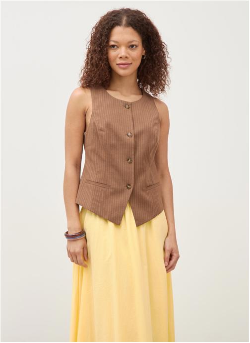 Bonobo Chemises BOYGIGILF femme marron