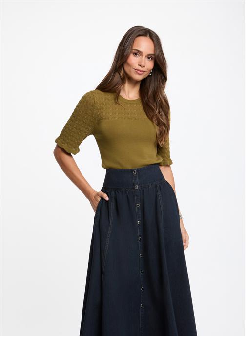 Morgan Pulls 262-MPOMY femme vert