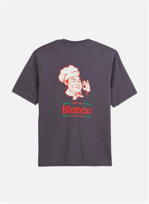 Serge Blanco Tee-shirts Théo homme gris