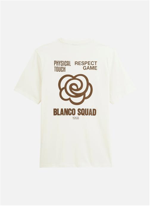 Serge Blanco Tee-shirts Théo homme blanc