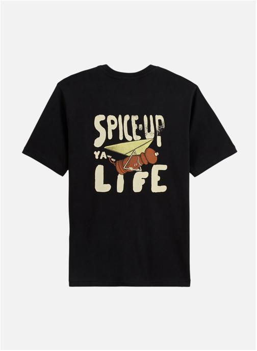 Serge Blanco Tee-shirts Thor homme noir