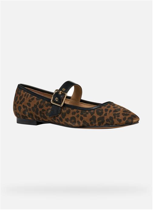 Geox Ballerines classiques D AZLEA femme marron
