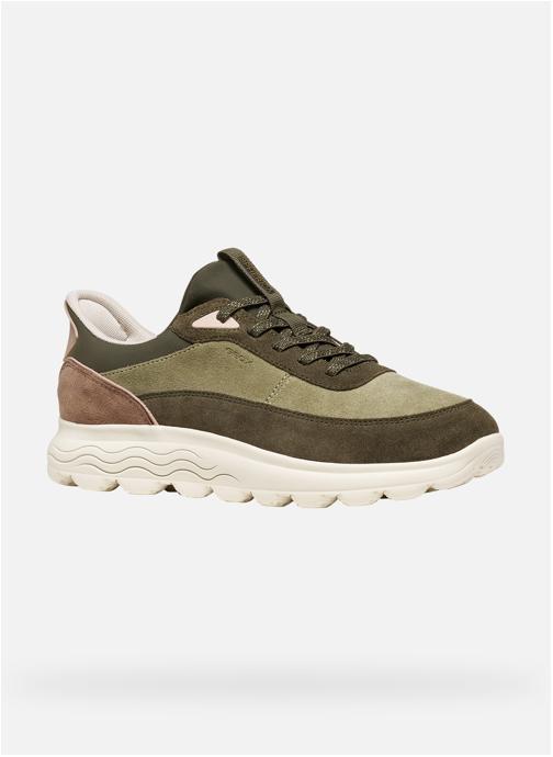 Geox Baskets basses SPHERICA PLUS WOMAN femme vert