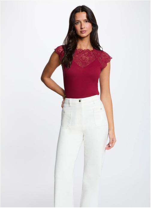 Morgan Débardeurs 262-DOLIP femme bordeaux