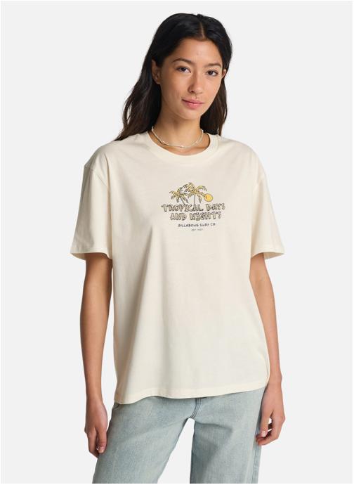 Billabong Débardeurs Welcome To Hawaii femme blanc