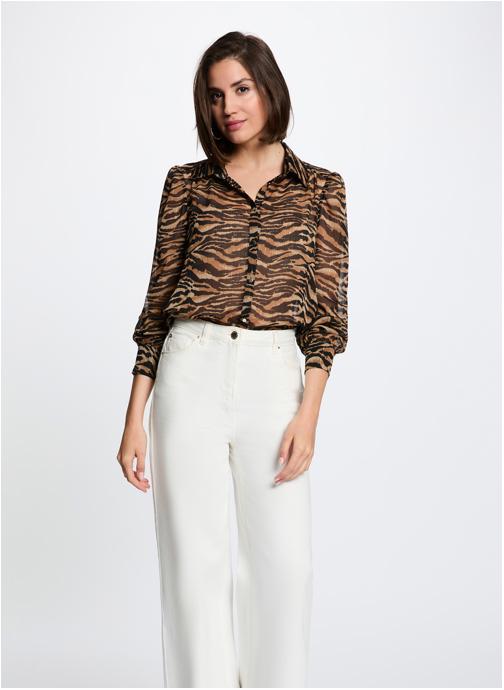 Morgan Chemises 262-CAHEL femme marron