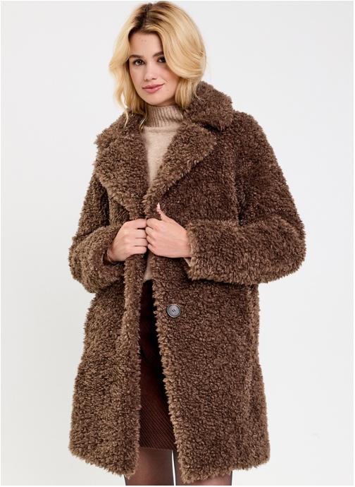 Cache Cache Manteaux classiques FOUPEBOUMON femme marron