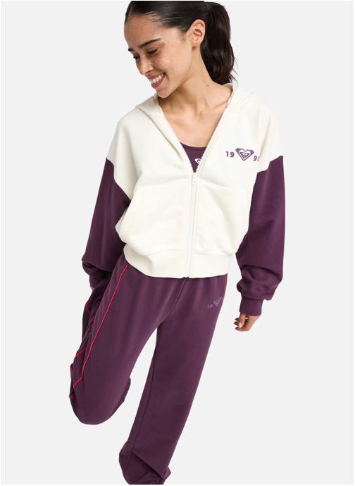 Roxy Sweats à capuche Ess Energy Elevated femme blanc