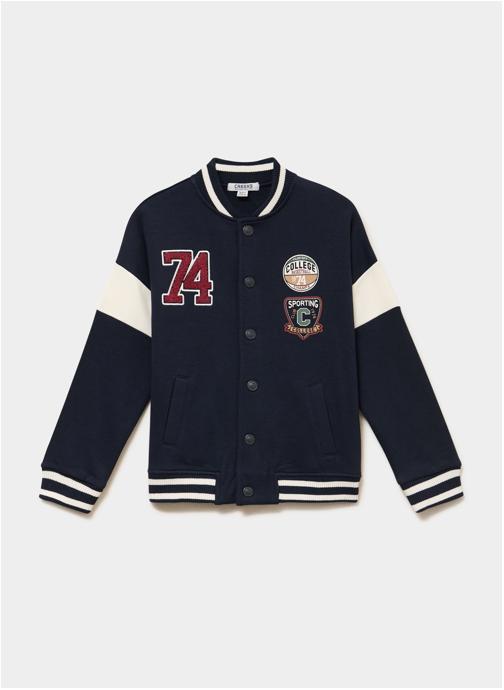 CREEKS Gilets CRE2TODD garçon bleu
