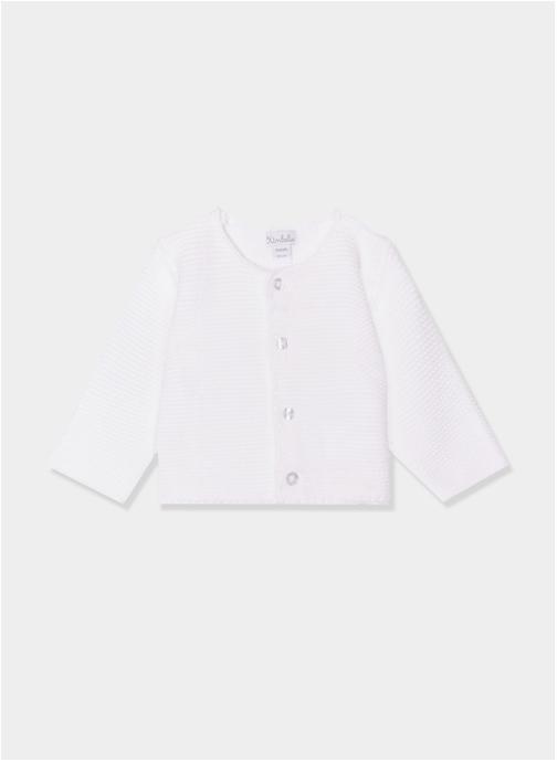 KIMBALOO Gilets TR1 MINI GILET ACRYLIC garçon blanc