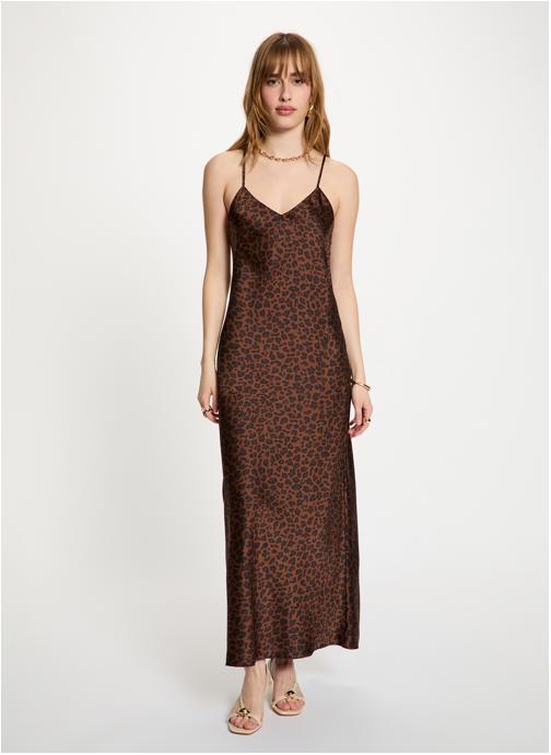 Morgan Robes 261-RINE femme marron