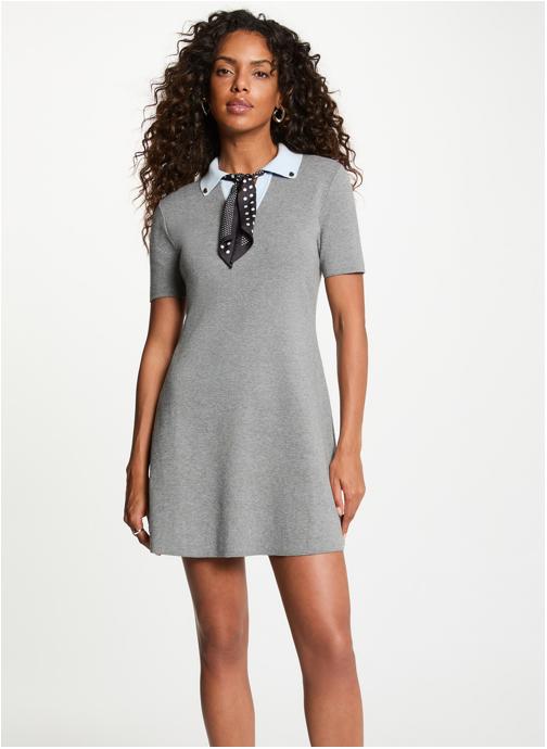 Morgan Robes 262-RMCIEL femme gris