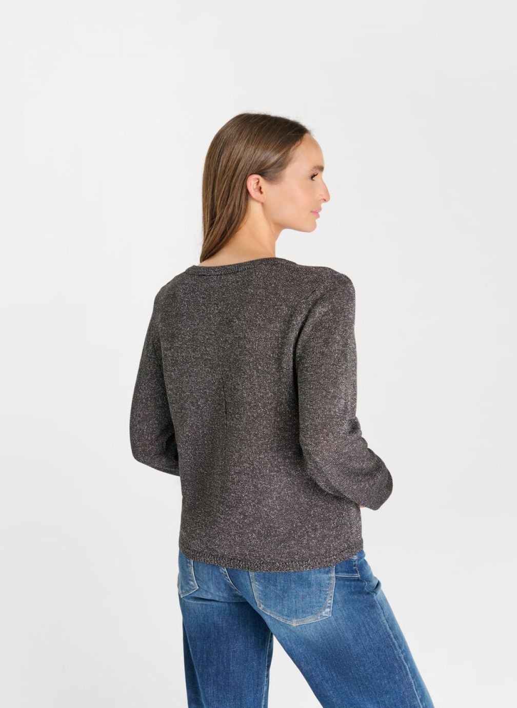 Gilets Cardigan SOAN Grey femme gris Le temps des cerises Gilets Cardigan SOAN Grey femme gris Gris