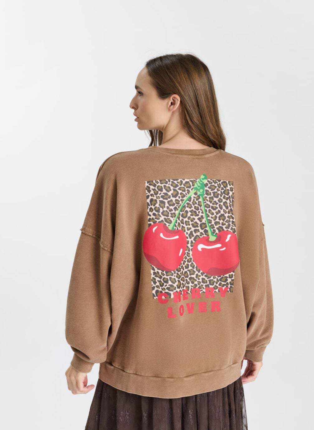 Sweats à capuche Sweat-Shirt MERY Brown femme marron Le temps des cerises Sweats à capuche Sweat-Shirt MERY Brown femme marron Marron