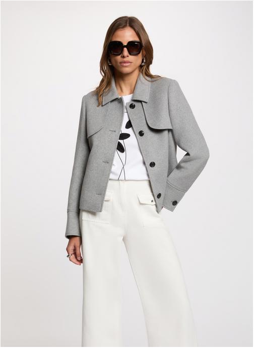 Morgan Manteaux classiques 262-GMINI femme gris