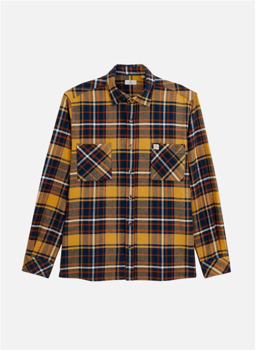 Serge Blanco Chemises Chemise ML homme jaune
