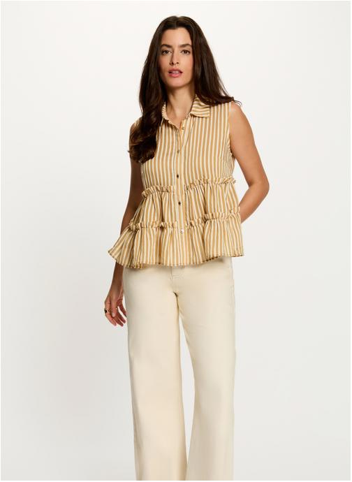 Morgan Chemises 262-CHOPA.F femme beige