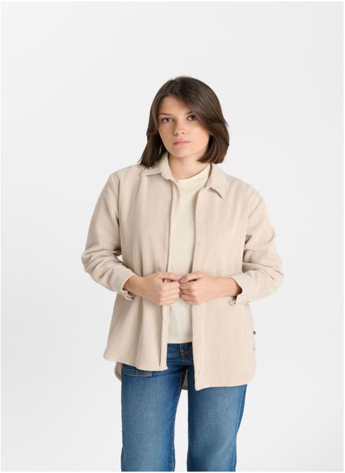 Le temps des cerises Chemises Chemise VERGAGI Beige fille beige