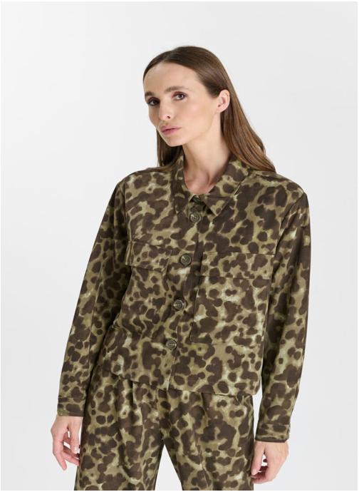 Le temps des cerises Vestes Veste BLANDY Khaki femme vert