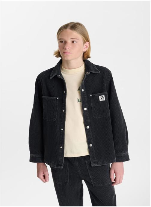 Le temps des cerises Vestes Veste CIRIBO Black garçon noir