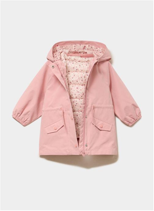 CREEKS Vestes CREB2_PARKA_3EN1 fille rose