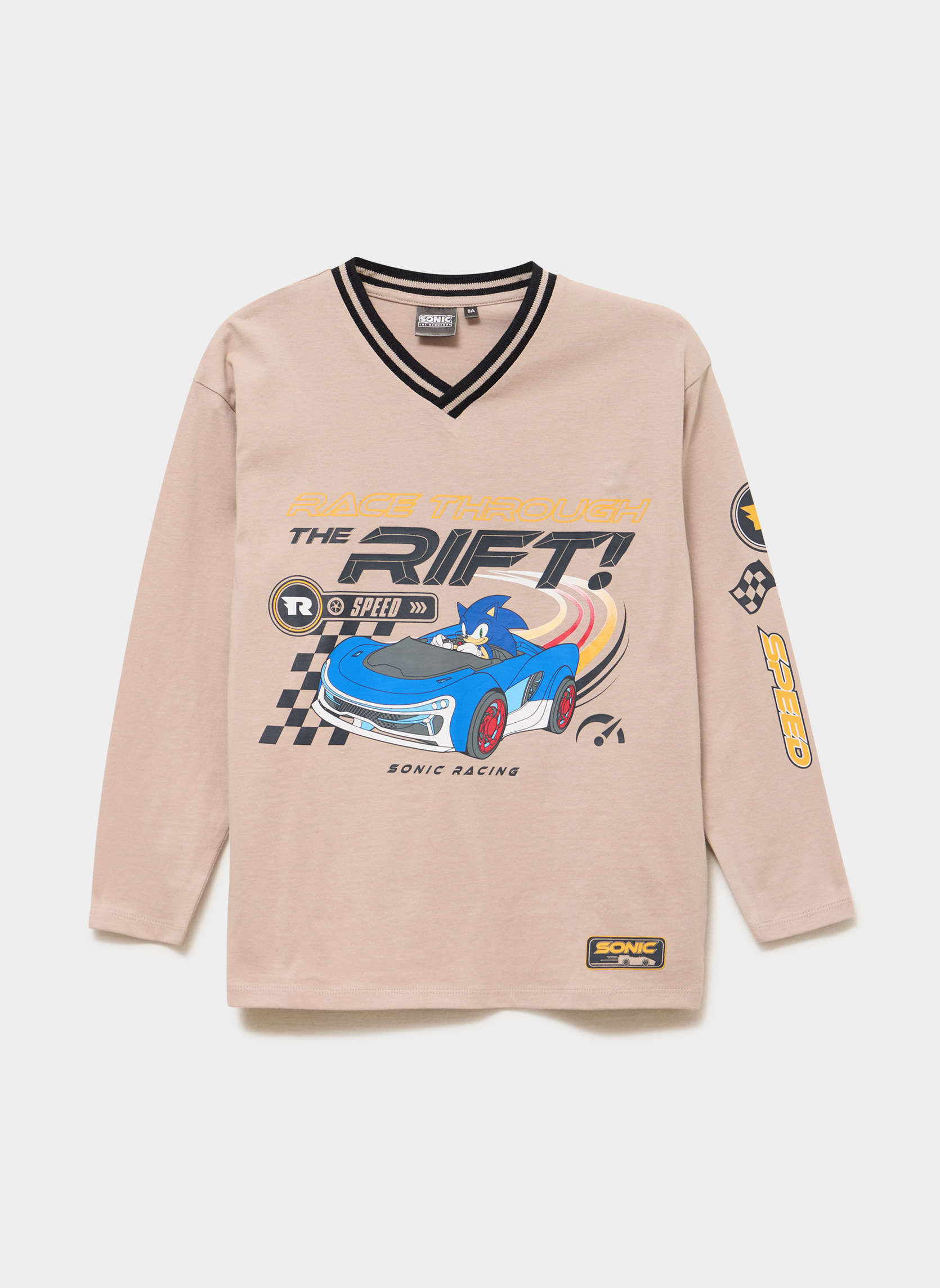 Tee-shirts SUN_ZH60850.BCI.F11 garçon beige Sonic Tee-shirts SUN_ZH60850.BCI.F11 garçon beige Beige