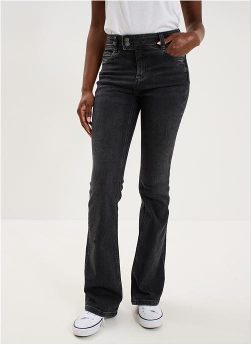 LIBERTO Jeans droit MIS3_DBOOTY femme noir