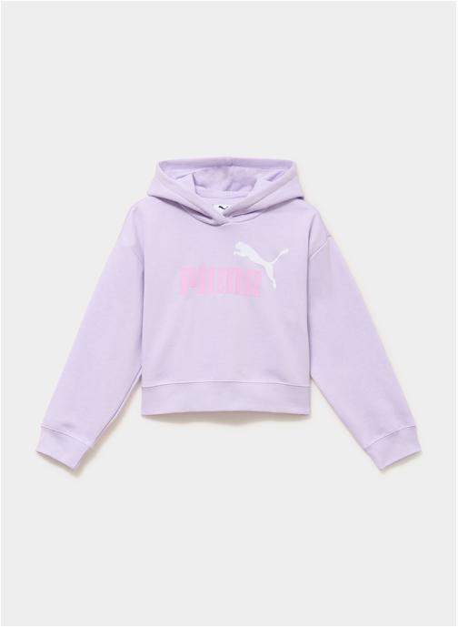 Puma Sweats à capuche PUMA4_ESSLOGO_69071746 fille violet