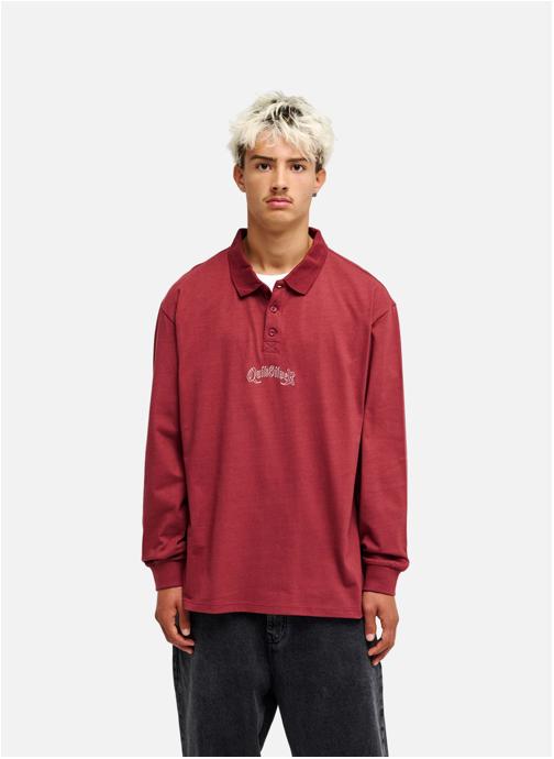 Quiksilver Polos Belem Heavy homme rouge