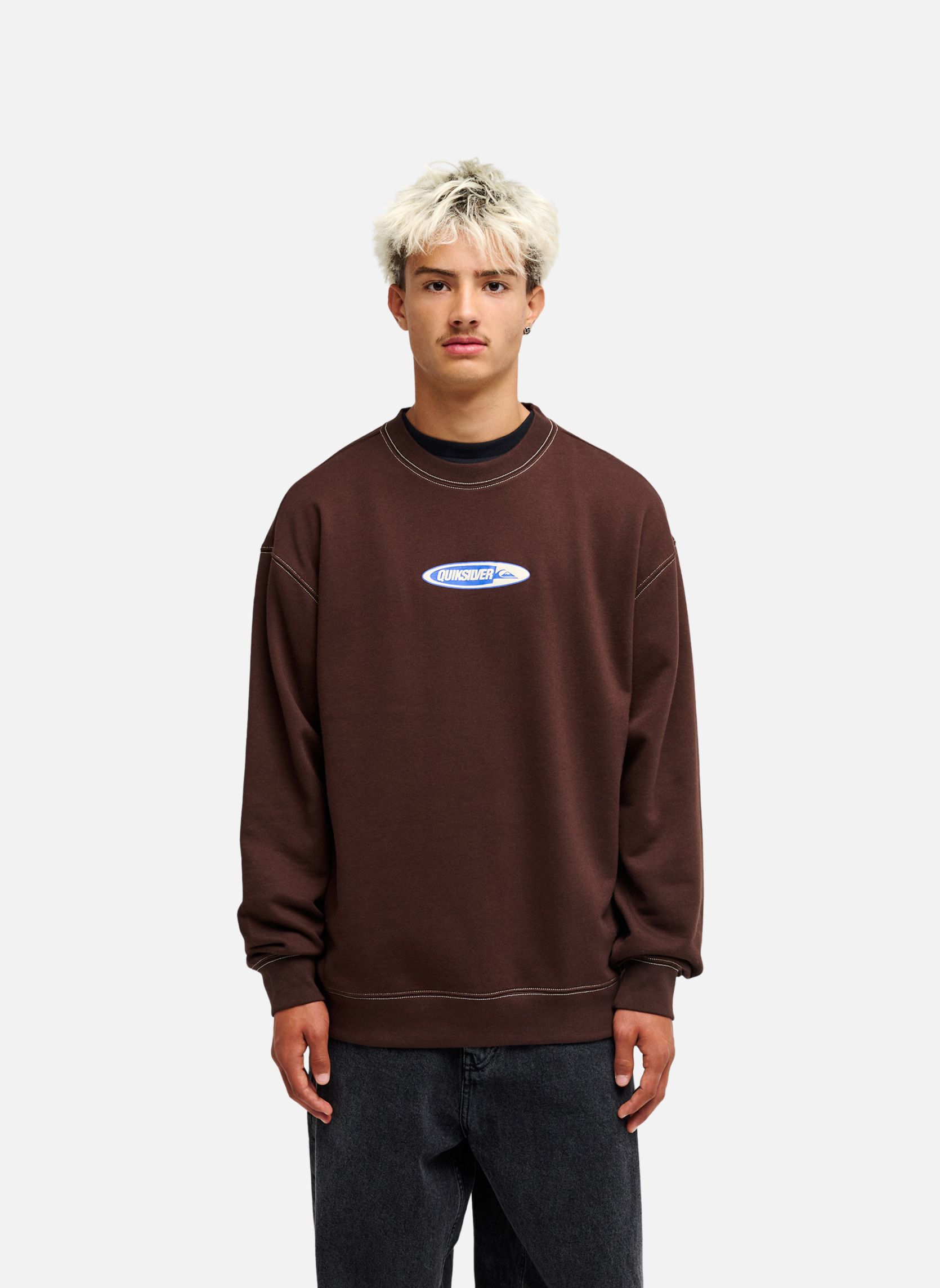 Vestes polaires Disk homme marron Quiksilver Vestes polaires Disk homme marron Marron