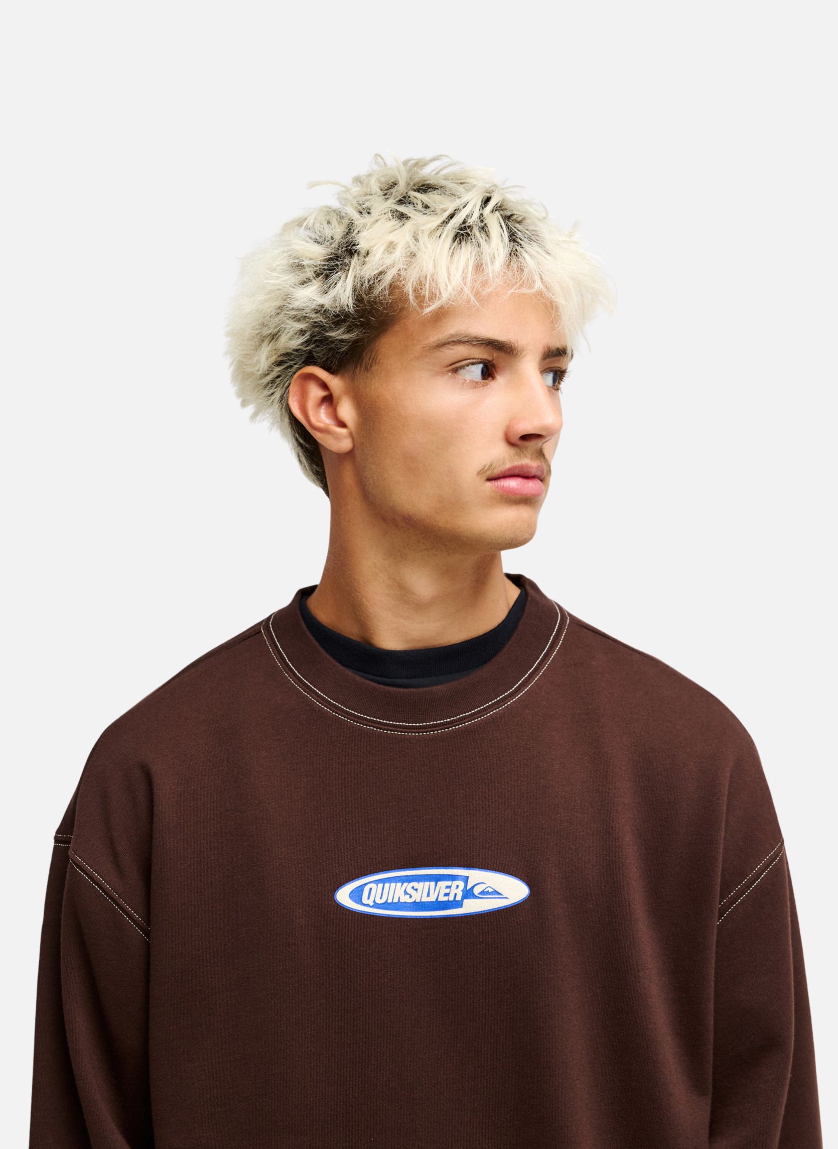 Vestes polaires Disk homme marron Quiksilver Vestes polaires Disk homme marron Marron