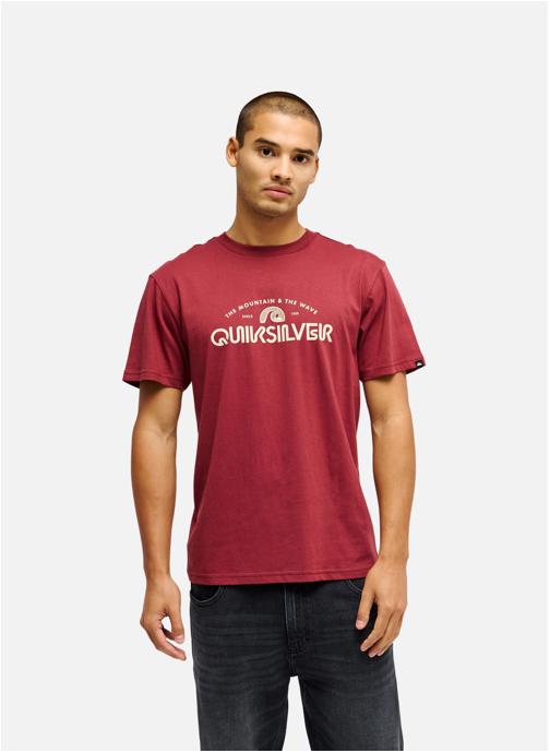 Quiksilver Tee-shirts Ev Vista homme rouge