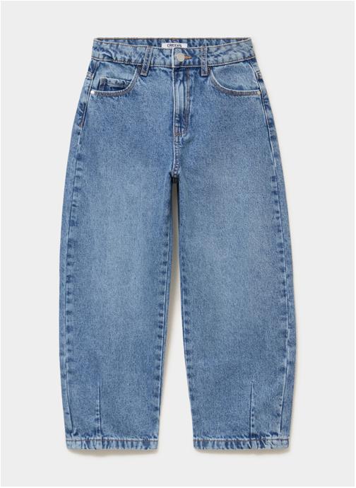 CREEKS Jeans droits CRE4_DBARREL fille bleu