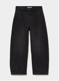 Jeans droits CRE4_DBARREL fille noir