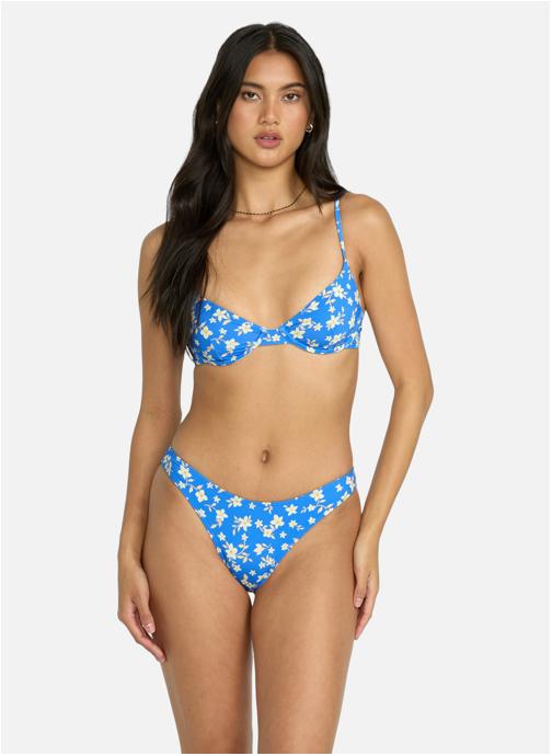 Billabong Bas de maillot culotte Another Tide Hike femme bleu