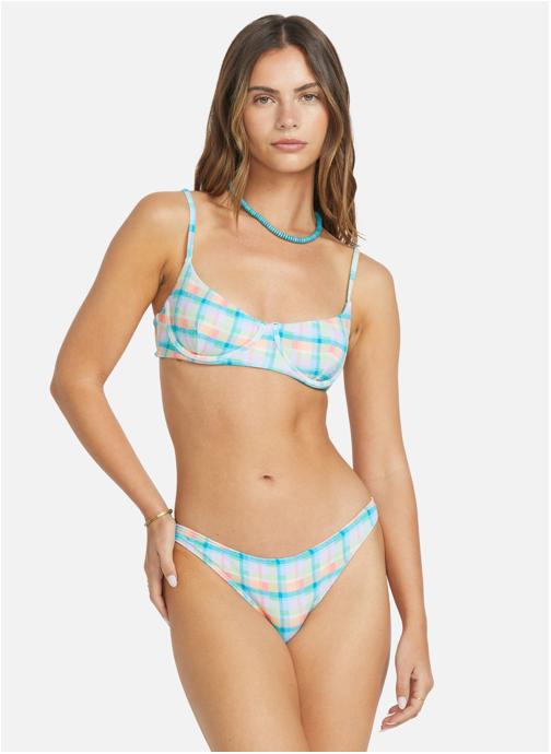 Billabong Bas de maillot culotte Check The Waves femme multicolore