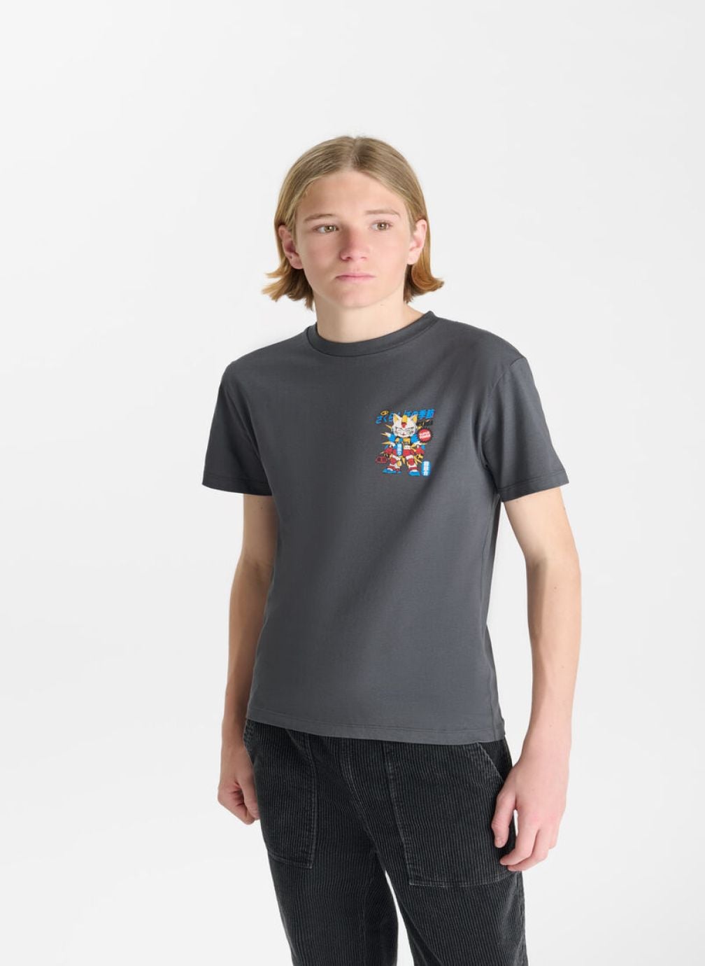 Tee-shirts Tee-Shirt TEGABO Black garçon noir Le temps des cerises Tee-shirts Tee-Shirt TEGABO Black garçon noir Noir
