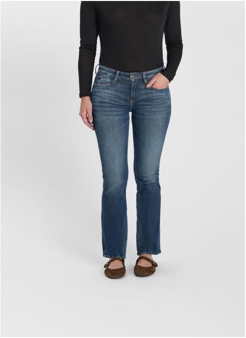 Le temps des cerises Jeans droit Jeans bootcut POWER bootcut Blue femme bleu