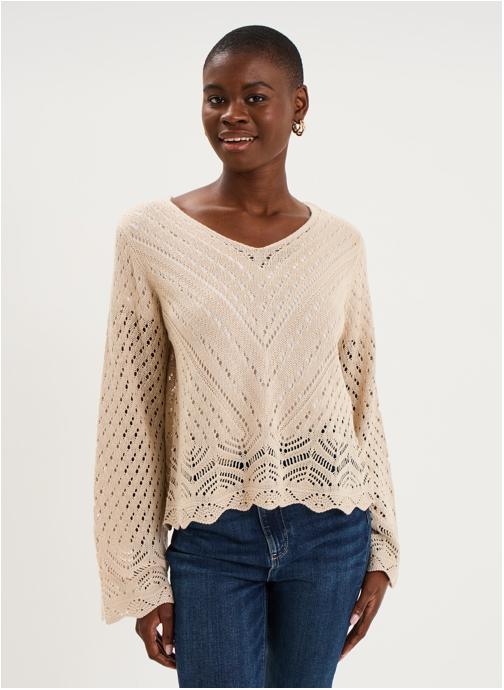 LIBERTO Pulls MIS3_MJOBA femme beige