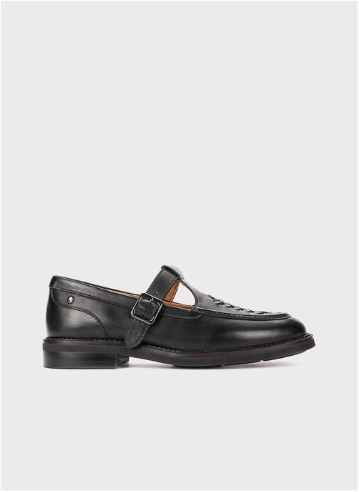 Pikolinos Mocassins DEVA femme noir