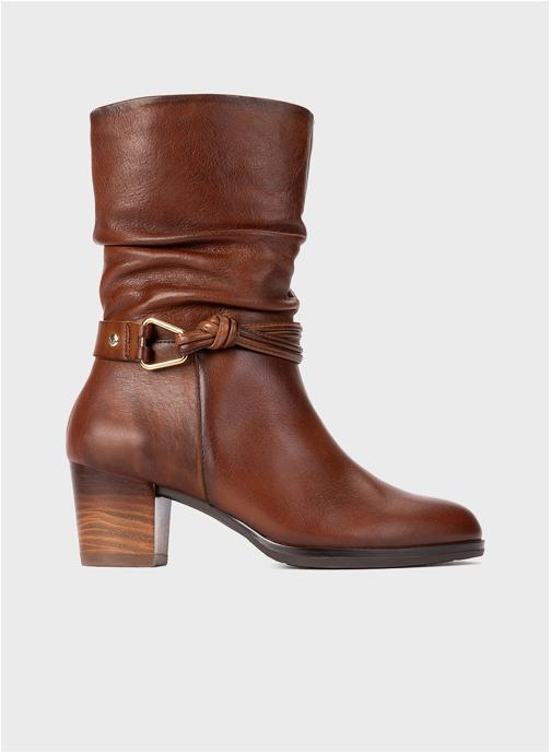 Pikolinos Bottes ZAMORA femme marron