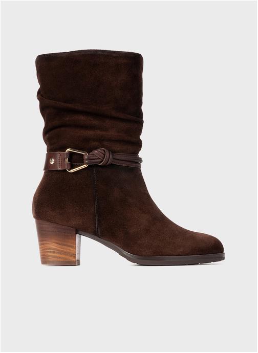 Pikolinos Bottes ZAMORA femme marron