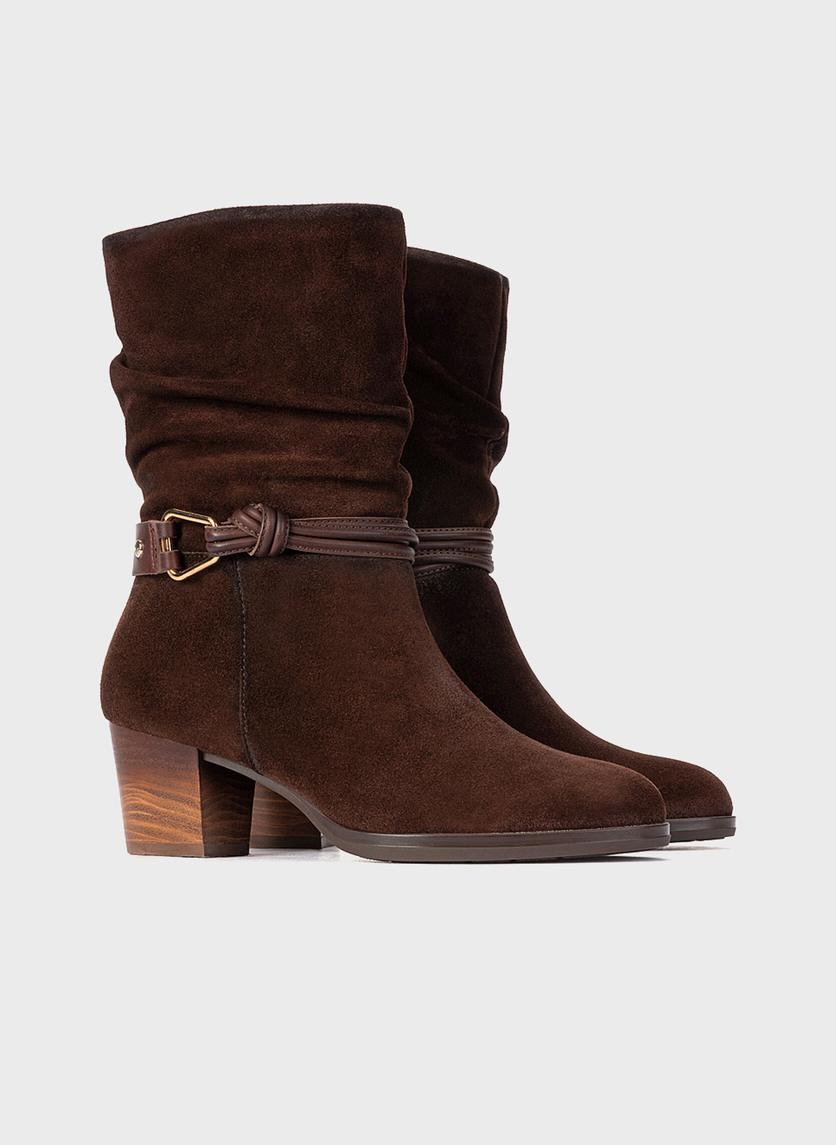 Bottes ZAMORA femme marron Pikolinos Bottes ZAMORA femme marron Marron foncé