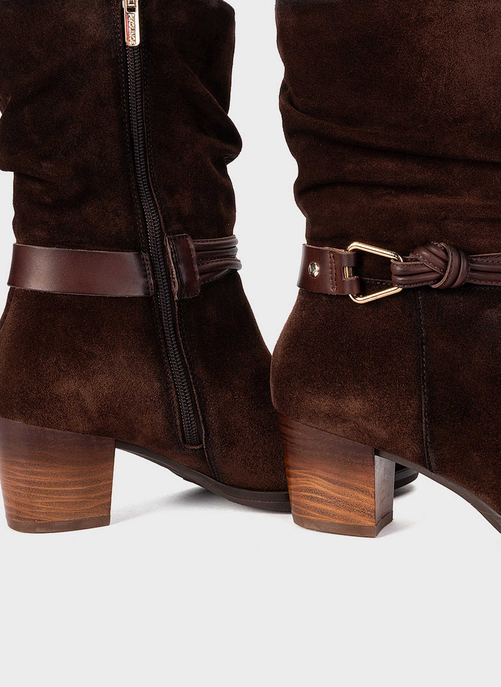 Bottes ZAMORA femme marron Pikolinos Bottes ZAMORA femme marron Marron foncé
