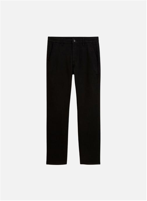 Serge Blanco Pantalons droits 702 homme noir