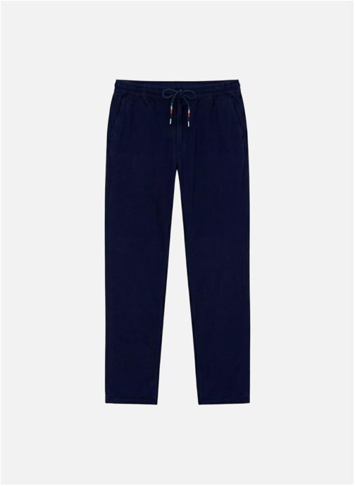 Serge Blanco Pantalons droits 557 homme bleu
