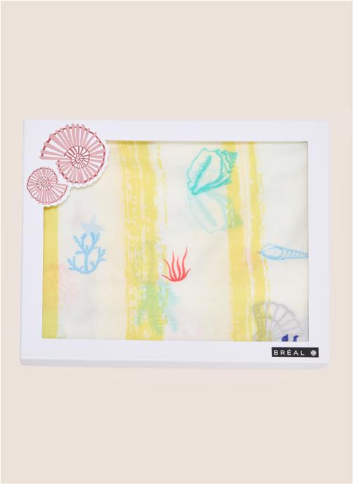 Bréal Foulards FIRAYMERBOX femme jaune