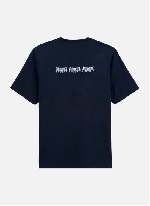 Serge Blanco Tee-shirts Theo homme bleu